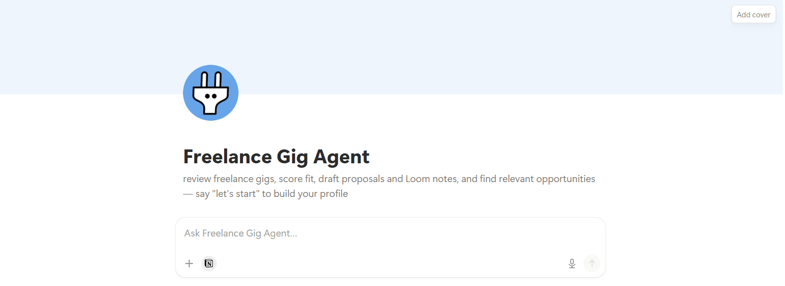 Agente para Gigs de Freelance
